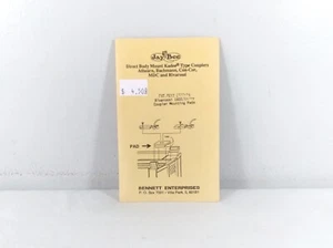 Model Train Jay Bee CAT #112 Coupler Mounting Pads - Picture 1 of 15