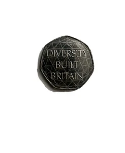 Collectors Rear Diversity Built Britain 50 pence coin 2020 Limited Edition - Picture 1 of 5
