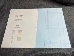 Tactical Pilotage Chart TPC Vintage Defense Mapping TPC E-12A USA - Bild 1 von 3