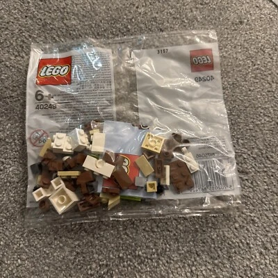 LEGO 40249 Perro San Bernardo - Mini Construcción Mensual TOTALMENTE NUEVO Foto 1 de 2