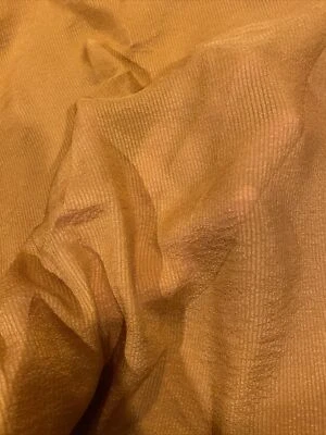 Pure 100% Silk Solid Color Chiffon W  Texture  50” wide by YARD Sewing summer - Image 1 of 4