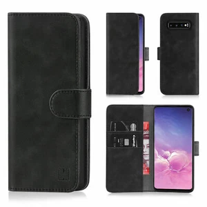 Für Samsung S20 S21 FE S22 S23 S24 Ultra S9 Leder Wallet Flip Handy Tasche Hülle - Bild 1 von 21
