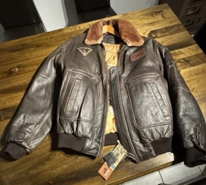 Picador TOP GUN 3 Flieger Herrenjacke - Braun, Leder, Größe 3XL NEU mit Etikett! - Bild 1 von 24