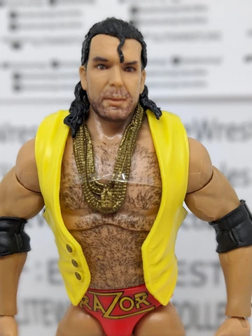 WWE Ultimate Edition Razor Ramon Wrestling Action Figure Mattel Wrestler Toy Cover