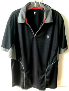 Woman k-swiss black tennis black shirt Activewear Top ,Sz XL NWOT - Picture 1 of 5