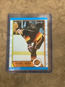 1989-90 O-Pee-Chee #89 Trevor Linden Rookie - Picture 1 of 2