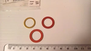 washer set float bowl fibre SU aue6 auc5027 mga MG TC TD TF Jaguar xk120 A504B - Picture 1 of 1