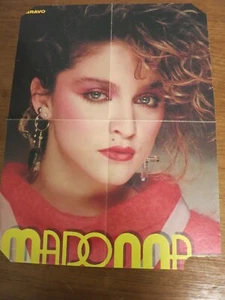 Nice Big Poster MADONNA / EUROPE Joey Tempest F117 - Picture 1 of 7