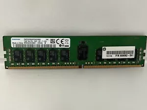 SAMSUNG 16GB (1X16GB) 1Rx4 PC4-2400T DDR4 Server Memory M393A2K40BB1-CRC0Q - Picture 1 of 2