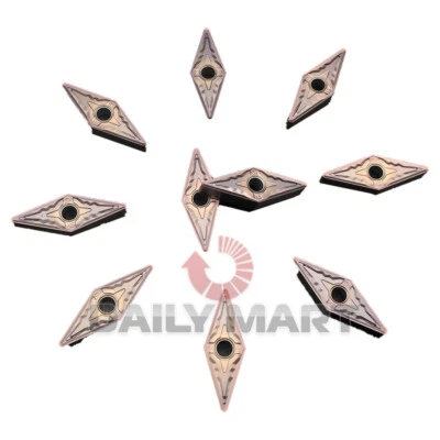 10PCS/New In Box KORLOY VNMG160408-HS PC9030 VNMG332-HS Carbide Inserts - Image 1 of 2