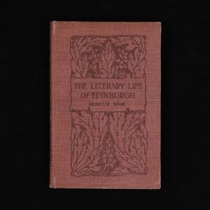 Literary Life of Edinburgh 1898 book - Picture 1 of 14