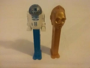 Pez Dispensers  Star Wars 1997 Lot of 2 R2D2 & C3PO - Picture 1 of 7