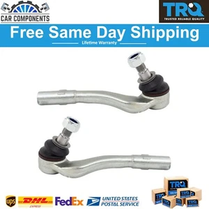 TRQ Front LH & RH Side Outer Tie Rod Set For 2008-20 Mercedes Benz C250 SLS AMG - Picture 1 of 6
