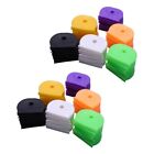 60 PACK Colored KEY TOP COVER Head / Caps / Tags / ID Marker Mixed Top T2Q3
