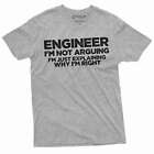 Men's Engineer T-shirt engineer funny gifts tee shirt engineering student gift