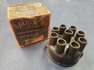 Boné distribuidor vintage NOS Marco 1930 - 1934 Dodge / Fargo com caixa original  - Imagem 1 de 4