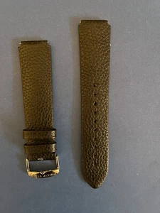 Philip Stein 22mm Black Leather Watch Band Size 3- XL - Picture 1 of 2