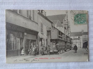 CPA 93 AUBERVILLIERS LA RUE DE PANTIN - Foto 1 di 2