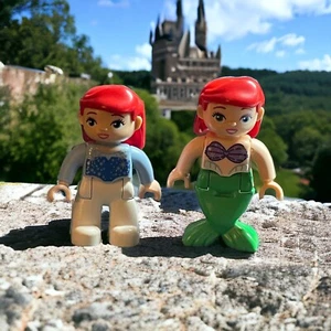 lot of 2 Duplo minifigures -Ariel-human and mermaid combined shipping (FIG60) - Picture 1 of 5