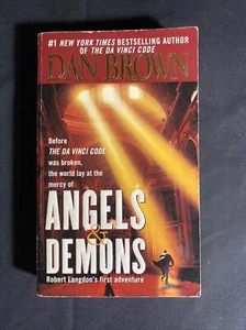 Angels & Demons by Dan Brown~2001 Paperback - Picture 1 of 6