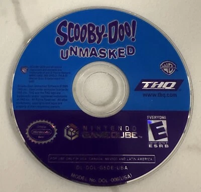 Scooby-Doo Unmasked Nintendo GameCube 2005 Video Game DISC ONLY Tested - Image 1 of 2