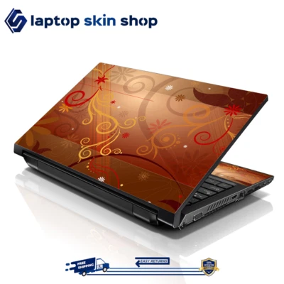 Laptop Skin Sticker Decal Cover Art Bloom for Notebook Apple Dell Asus 13-16 in - Image 1 of 4