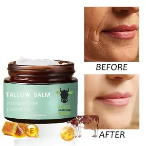 Tallow Balm Moisturizing Cream Frankincense Castor Oil 30g NEW - Picture 1 of 14