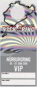 ROCK AM RING - 2009 - Ticket - Parkkarte - VIP Karte - Placebo - Nürburgring - Bild 1 von 1