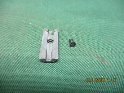Winchester Model 47,  22 S,L or LR .,, PART: Cartridge Guide w/screw - Image 1 of 3