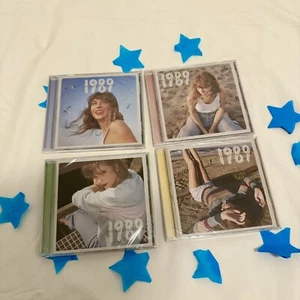 Taylor Swift 1989 (Taylor's Version) Set of 4 Deluxe CDs w/Polaroids -IN HAND 🩵 - Picture 1 of 4