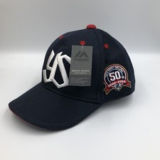 #NR Tokyo Yakult Swallows　Baseball Cap Hat 50th  1969- 2019 Majestic 52-56 cm