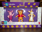 Disney Mattel Winnie the Pooh Collectible Trio Set 66610 Piglet, Pooh & Rabbit 
