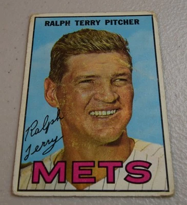 1967 Topps #59 Ralph Terry - Image 1 of 2