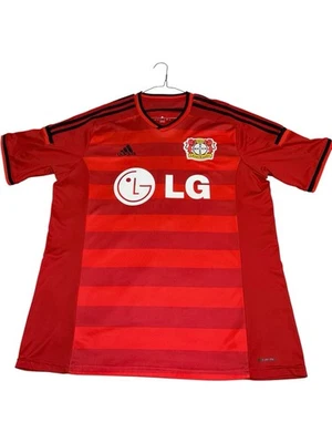 XL Bayer Leverkusen 2014 2015 Chicharito #7 Jersey Shirt Adidas Home LG Werkself - Image 1 of 4