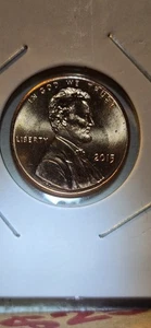 2015 Doubled Die Lincoln Cent. Very Nice Doubling And Blazing Red.  Wddo-012 - Picture 1 of 8