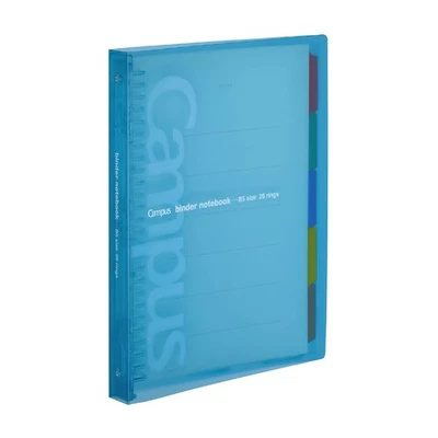 Kokuyo Campus Loose-Leaf Binder Slide for one-Touch Light Blue B5 Binding Dev... - Image 1 of 4