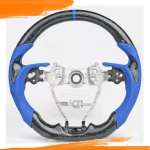 Customized Steering Wheel Forged Carbon Fiber Fit 18+ Toyota Camry Corolla Rav4 - Picture 1 of 6
