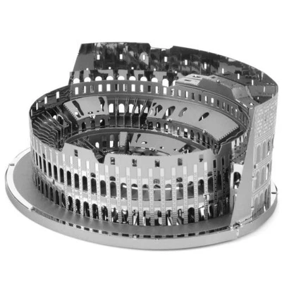 Metal Earth Premium Roman Colosseum Ruins 3D Laser Cut Model + Tweezer 13252 - Image 1 of 4