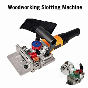 Portable Invisible Connector Portable 2-in-1 Lamino Woodworking Slotting Machine - Picture 1 of 15