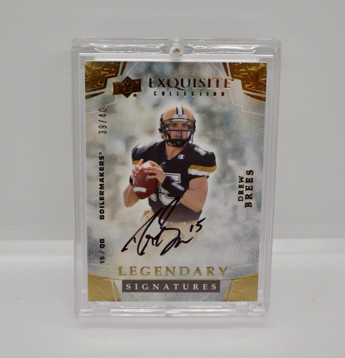 Drew Brees Football New Orleans Saints Sports Autographed Trading