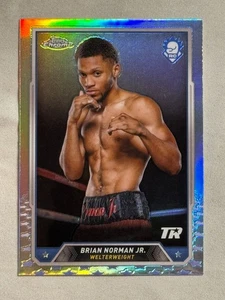 2024 Topps Chrome Boxing Refractor Brian Norman Jr Rookie RC #19 - Picture 1 of 2