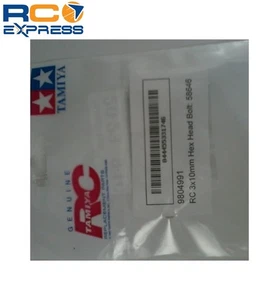 Tamiya RC 3x10mm Hex Head Bolt: G6-01 Konghead 6x6 TAM9804991 - Picture 1 of 1
