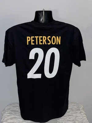 ФУТБОЛКА ДЖЕРСИ PITTSBURGH STEELERS NFL ПАТРИК ПЕТЕРСОН БОЛЬШАЯ МУЖСКАЯ НОВАЯ БЕЗ ЦЕННИКОВ - Изображение 1 из 2