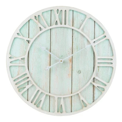 La Crosse Clock 404-4060 23.5" Coastal Extra-Large Decorative Quartz Wall Clock - Image 1 of 4