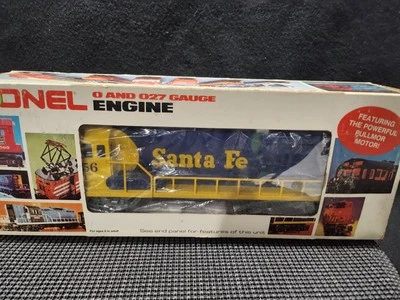 VINTAGE LIONEL 6-8756 SANTA FE U36B NON-POWERED DIESEL ENGINE - Image 1 of 4