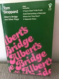Tom STOPPARD / ALBERT'S BRIDGE AND OTHER PLAYS 1st Edition 1977 ,paperback - Picture 1 of 4