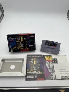 Lawnmower Man (Super Nintendo SNES) Completo CIB Funciona Auténtico - Imagen 1 de 14