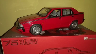 Laudoracing 1/18 Alfa 75 1.8i Turbo America 1986 LM087D - Immagine 1 di 4