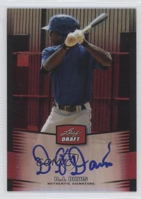 2012 Leaf Metal Draft Red /5 DJ Davis #BA-DJD Auto - Image 1 of 2