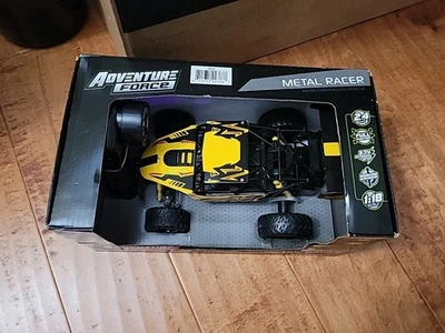 Adventure Force Metal Racer Radio Controlled Buggy Car Yellow 180010G - Image 1 of 4